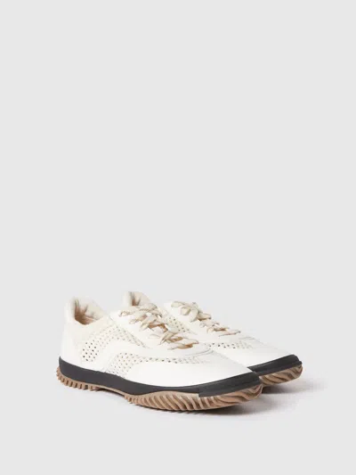 Stella Mccartney S Wave Sport Sneakers With Mesh Panels In White