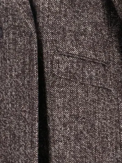 Tagliatore Long Double-breasted Jacket Pockets In Pink