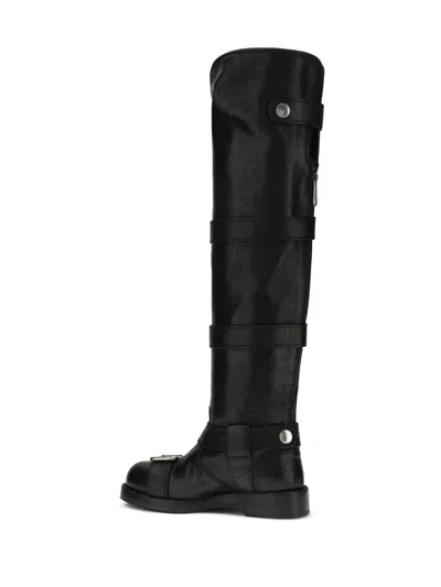 Dolce & Gabbana Women Horse Boots In Black