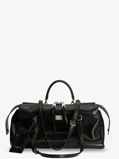 Dolce & Gabbana Women Vittoria Leather Shoulder Bag In Neutral