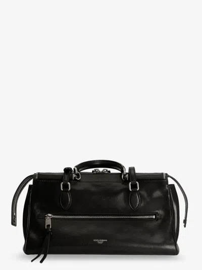 Dolce & Gabbana Women Vittoria Leather Shoulder Bag In Neutral