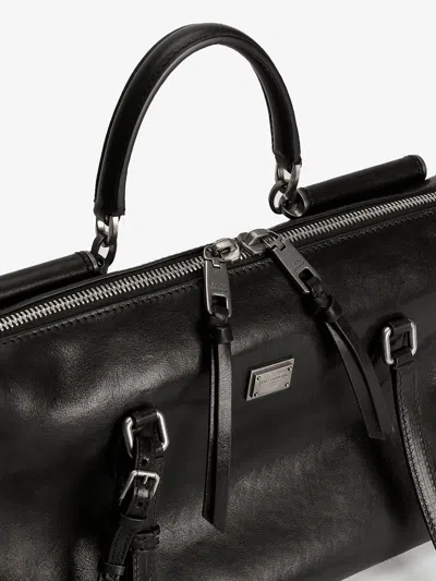 Dolce & Gabbana Women Vittoria Leather Shoulder Bag In Neutral