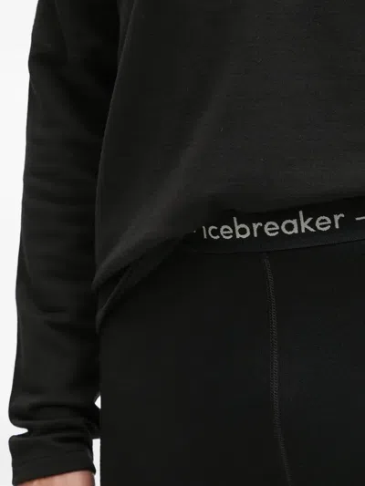 Icebreaker Logo-waist Leggings In Black