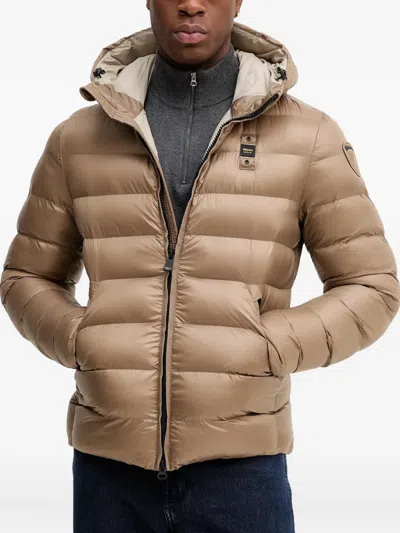 Blauer Hooded Jacket In Neutral