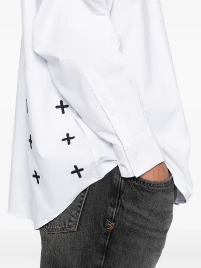 Ksubi Cotton Shirt In White