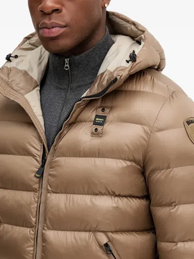 Blauer Hooded Jacket In Neutral