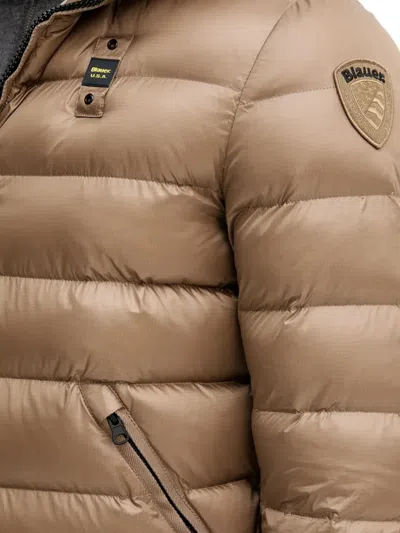 Blauer Hooded Jacket In Neutral