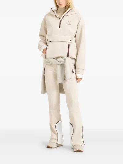 Brunello Cucinelli Mountain Outerwear Jacket In Neutral