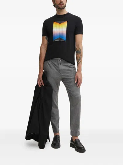 Karl Lagerfeld Graphic-print T-shirt In Black