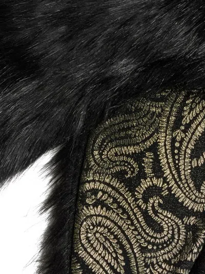 Etro Braided Cords Collar In Brown