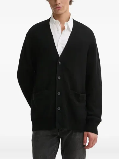 Levi's Button Pocket Cardigan In Black