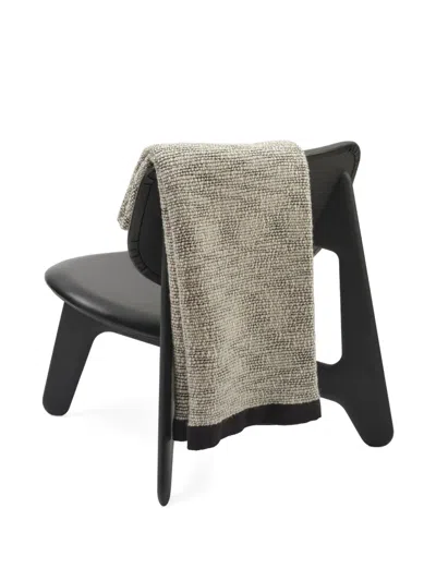 Tom Dixon Thread Throw (180cm X 140cm) In Gray