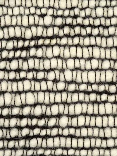 Tom Dixon Thread Throw (180cm X 140cm) In Gray