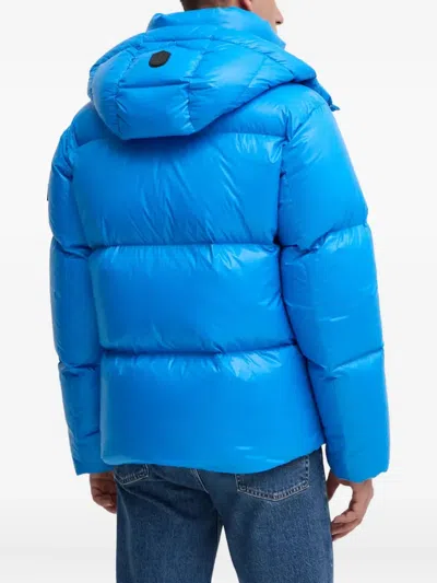 Mackage Kent-z Hooded Jacket In Blue