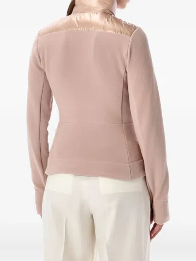 Moncler Padded Zip-fastening Jacket In Pink