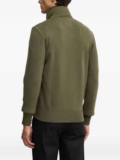 Mackage Haney-city Padded Panelled Jacket In Green