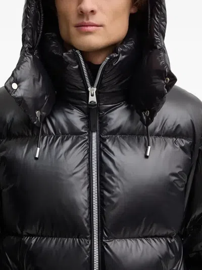 Mackage Ken-glo Hooded Jacket In Black