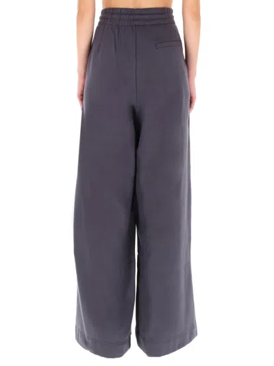 Dries Van Noten Drawstring Casual Pants In Gray