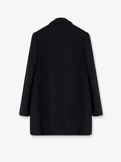 Dries Van Noten Women Rebela Wool Blend Coat In Black