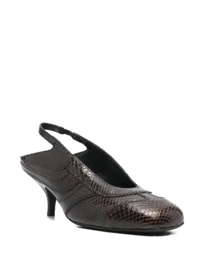 Dries Van Noten Women Ws252-62 W.l.shoe Qu.350 Dbrn In Brown