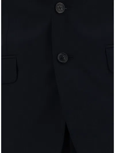 Dsquared2 Men Virgin Wool Suit In Blue