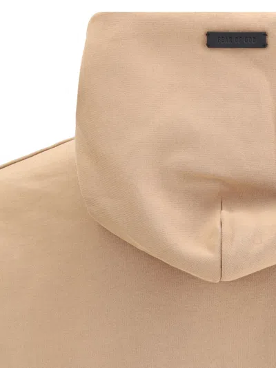 Fear Of God Men Cotton Hooded Sweatshirt In Neutral