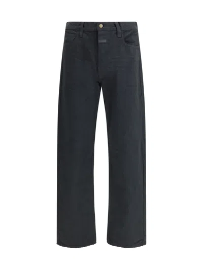 Fear Of God Black Denim  Jeans In Blue