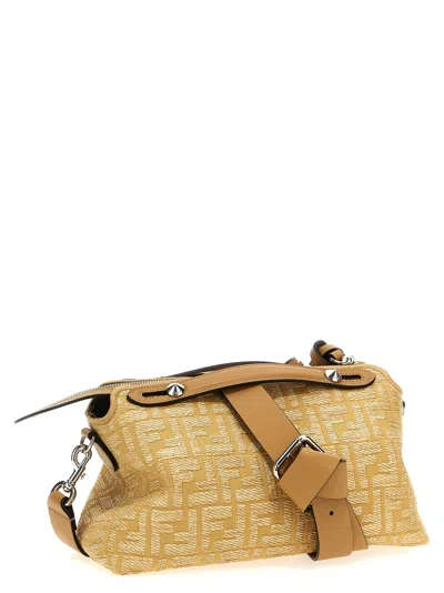 Fendi Medium Handbag "by The Way Soft" In Yellow