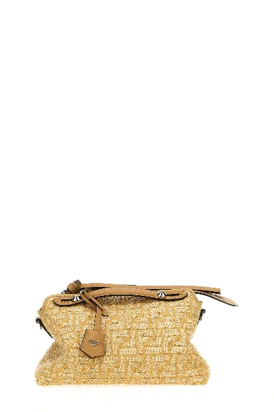 Fendi Medium Handbag "by The Way Soft" In Yellow