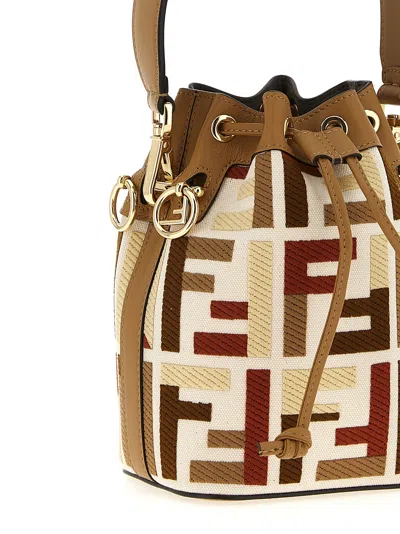 Fendi Mon Tresor Mini Bucket Bag In Multi