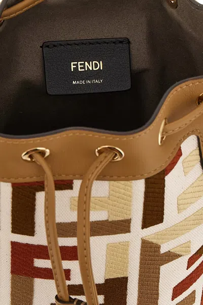 Fendi Mon Tresor Mini Bucket Bag In Multi