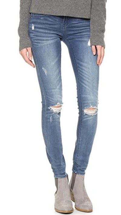 Shop Blank Denim The Classic Skinny Jeans In The Hard Way