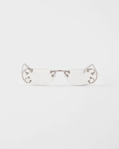 Prada Runway Sunglasses In Gold