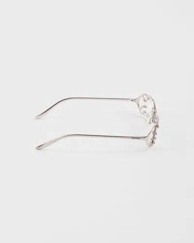 Prada Runway Sunglasses In Gold