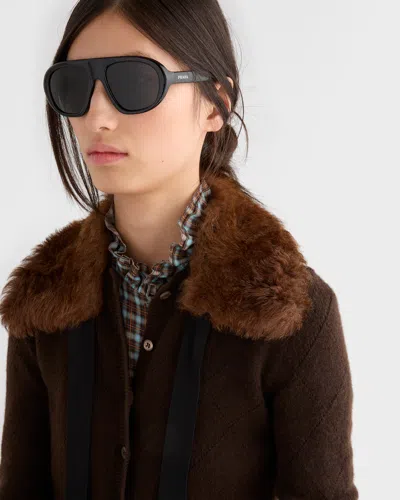 Prada Eyewear Collection Sunglasses In Black
