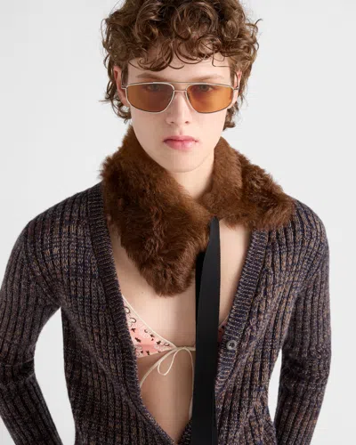 Prada Eyewear Collection Sunglasses In Brown