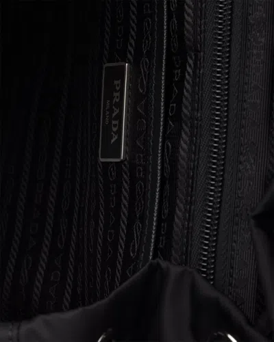 Prada Front-pockets Backpack In Black