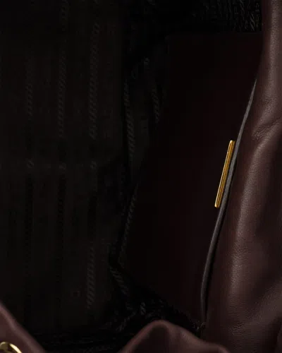 Prada Explore Medium Nappa Leather Backpack In Brown