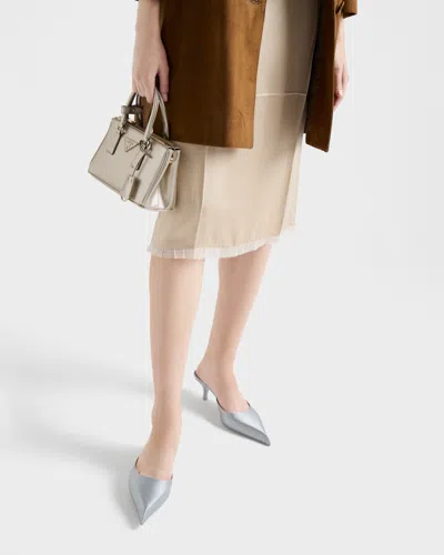 Prada Galleria Patent Saffiano Leather Mini-bag In Multi