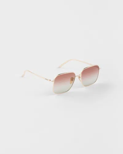 Prada Eyewear Collection Sunglasses In Pink