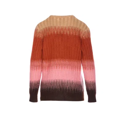 Fendi Mohair And Wool Blend Sweater In Multi