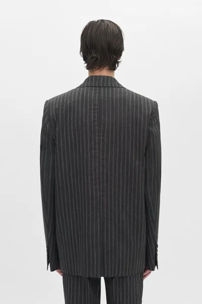 Ann Demeulemeester Aksel Straight Tailored Jacket In Multi