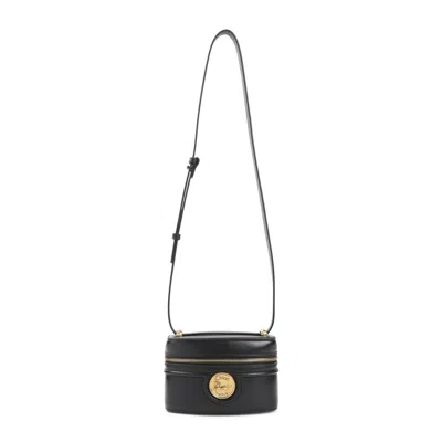 Chloé Chloe Horse Medal Shoulder Bag Women In Black