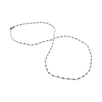 Spadarella Unisex Necklace  Spgr358-2 In Metallic