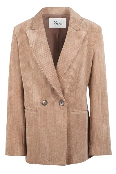 8pm - Jacket - 460213 - Cammello In Brown