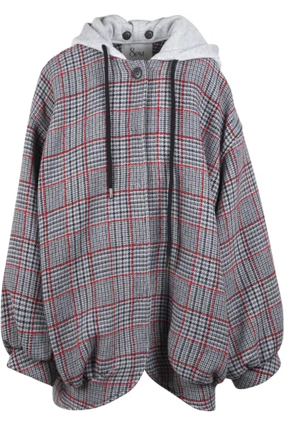 8pm - Jacket - 460214 - Grey/red In Multi