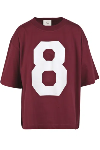 8pm - T-shirt - 460230 - Bordeaux In Burgundy