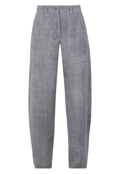 8pm - Trousers - 460240 - Grey In Gray
