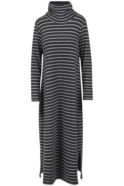 Mama B - Dress - 460647 - Grey/anthracite In Multi