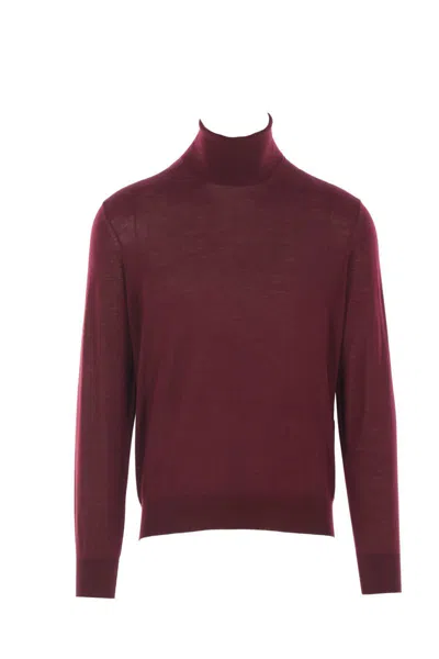 Saint Laurent Sweaters In Red